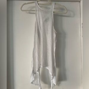 SoulCycle Lightweight White Tank Top Size XS